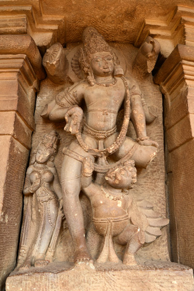 Vishnu and Garuda, Aihole Durga Temple