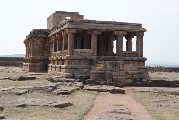 Jain Temple on top of Meguti Hill, Aihole, Karnataka