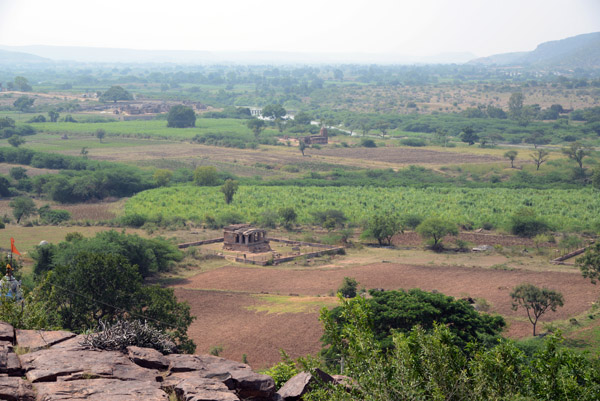 Outlying temple south of Meguti Hill