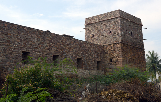 Fortress-like building in Aihole