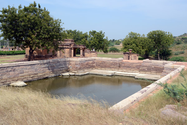 Water tank in Aihole dating back to the Chalukya period