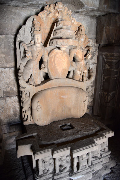 Throne of the eastern Jain temple, Aihole
