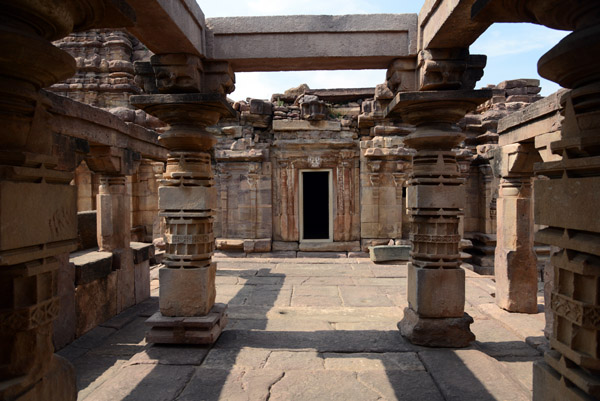 Porch of the Jain Temple complex, Aihole