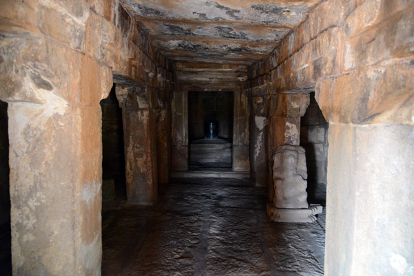 Temple interior, Jyotirlinga Complex, Aihole