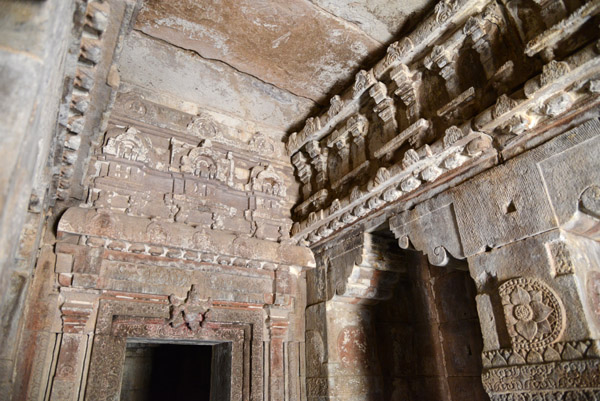 Temple interior, Mallikarjuna Complex, Aihole