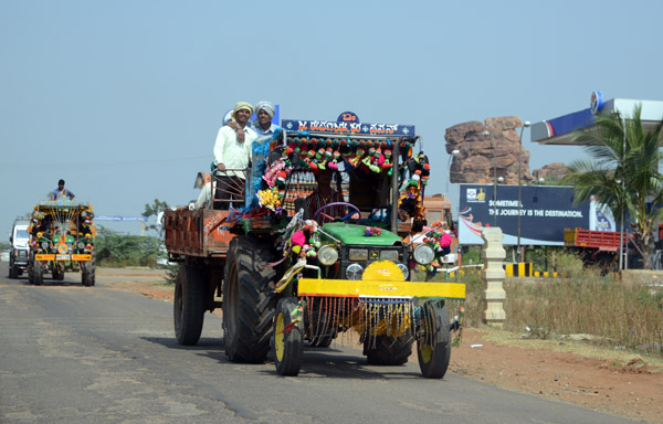 Decked-out John Deer, Karnataka