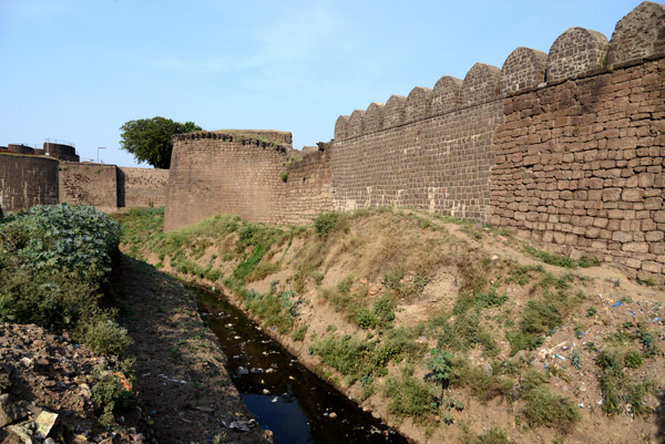 City Walls on the west side of Bijapur