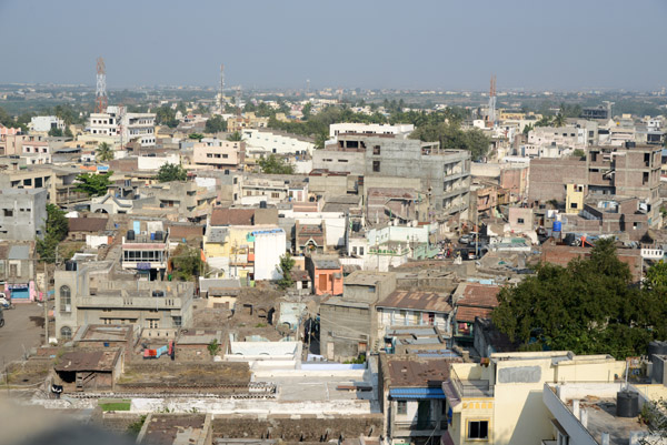 View of Bijapur from the top of the Upli Buruj