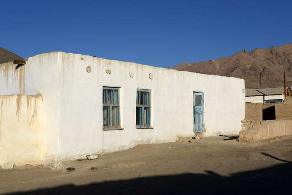 Some of the simple houses wouldn't look out of place in a remote corner of the American southwest