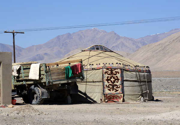 A yurt in Alichur
