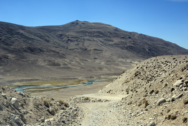 The rough road down to the Pamir Valley
