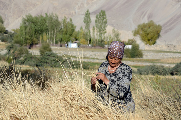 Pastoral scene in the peaceful Wakhan Valley