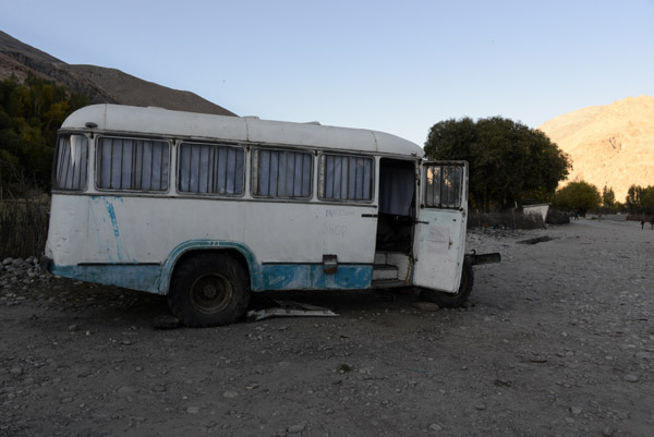 General Store in the Downtown Langar, an old Soviet bus