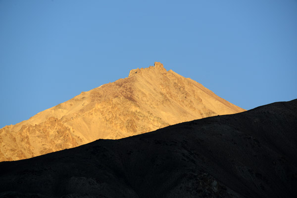 Last light of a long day traveling from Murghab high in the Pamirs here to Langar in the Wakhan Valley