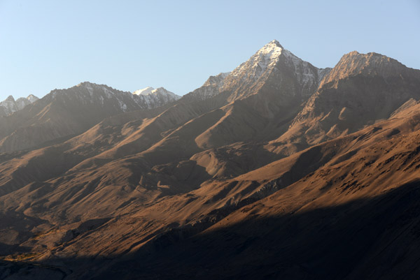 Morning light on the mountains of Afghanistan