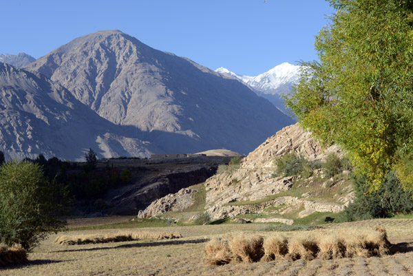 Front yard of the guesthouse, Langar