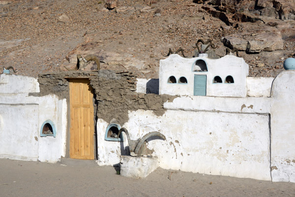A traditional Pamiri shrine along, village of Zong, Wakhan Valley, Tajikistan