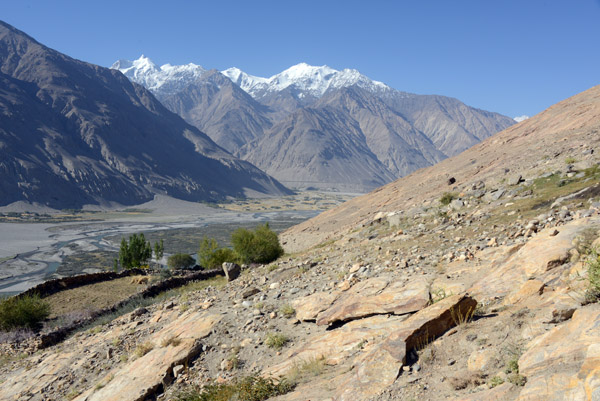 Trekking up to the Silk Fortress, Wakhan Valley, Tajikistan