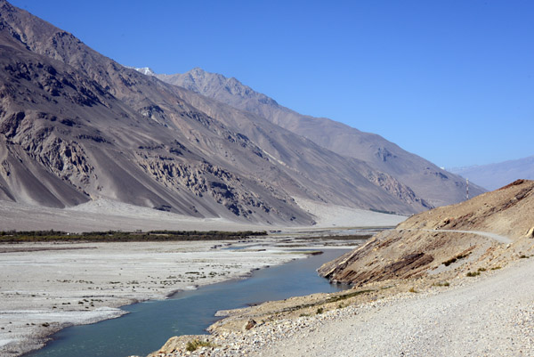 The Panj River, Wakhan Valley, Tajikistan-Afghanistan