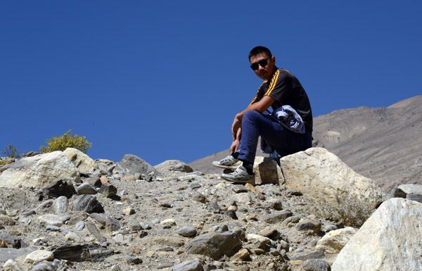 Our driver from Pamir Highway Adventures