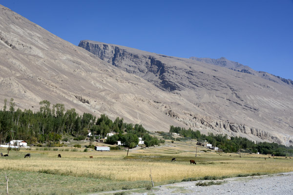 The village of Vrang, Tajikistan