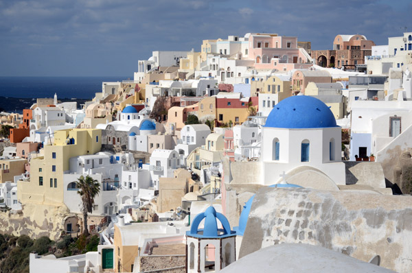 Blue Dome viewpoint, Oía