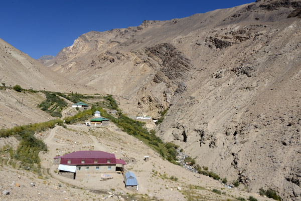 The gorge at Bibi Fatima is the site of a natural hot spring