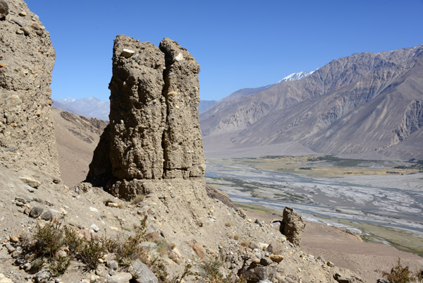Not part of the fortress, a naturally eroded tower