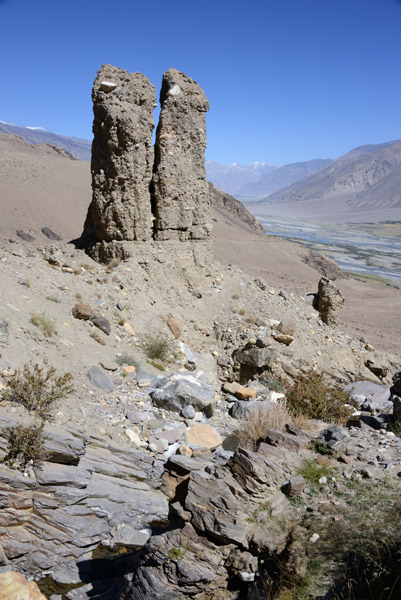Natural formations beneath Yamchun