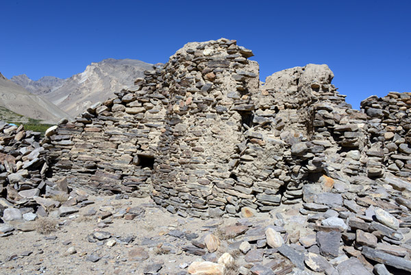 Inside Yamchun Fortress, Tajikistan