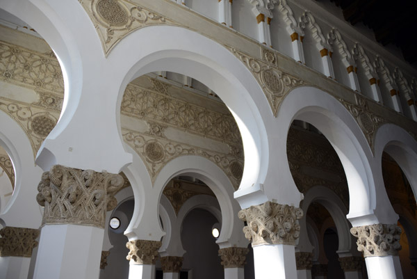 The Toledo Congreational Synagogue in considered one of the finest example of Almohad architecture