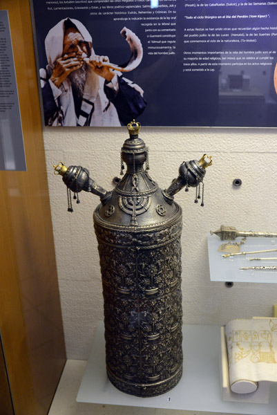 Scroll container, Shephardic Museum, Toledo