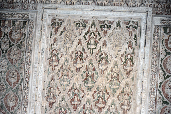 Wall decorations, Synagogue of El Trnsito, Toledo