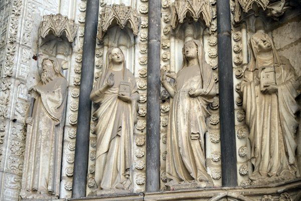 Sculptures by Juan Alemn, Portal of the Clock, Toledo Cathedral