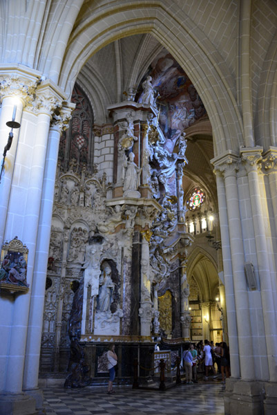 Altarpiece El Transparente by Narciso Tom, Toledo Cathedral