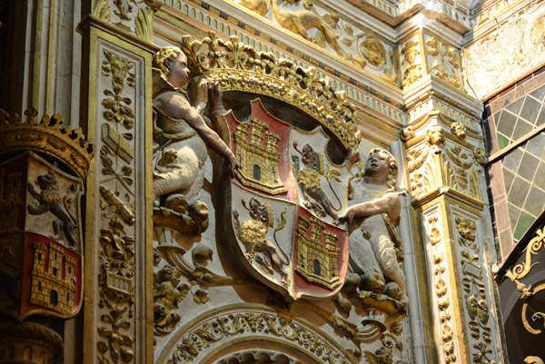 Coat of arms of Castile and Len, Capilla de los Reyes Nuevos