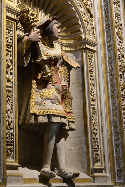 Heraldic figure, Capilla de los Reyes Nuevos