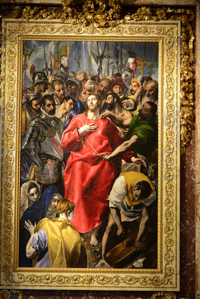 The Disrobing of Christ, 1579, by El Greco