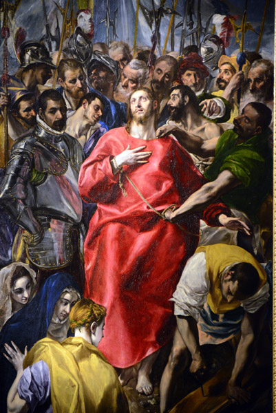 The Disrobing of Christ, 1579, by El Greco