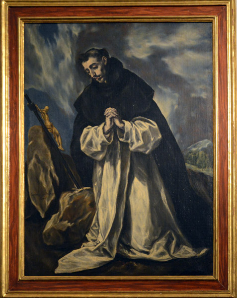 St. Dominic (Santo Domingo) at Prayer, El Greco