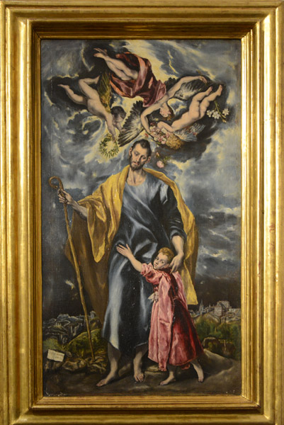 San Jos y el Nio, 1597-99, El Greco