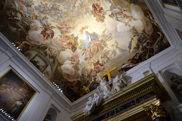 Sacristy ceiling fresco by Luca Giordano