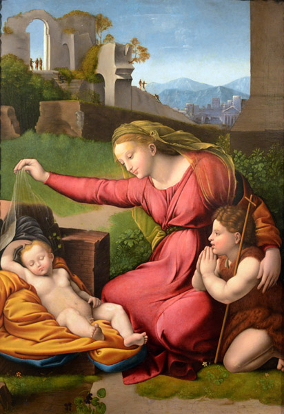 The Virgin of the Veil, 16th C., Rafael