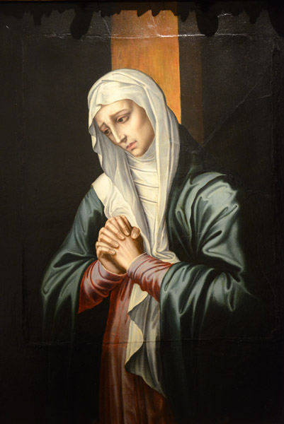 La Virgen Dolorosa - Sorrowful Virgin, 1560, Luis de Morales