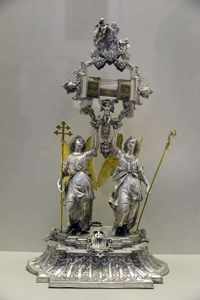 Reliquary of San Ildefonso, 1674, Virgilio Fanelli