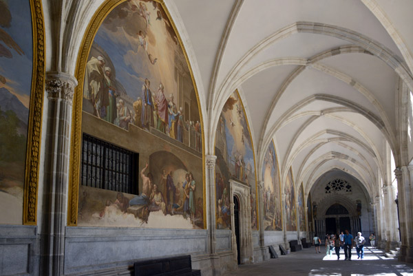 Cloister, constructed 1389-1425, Toledo Cathedral