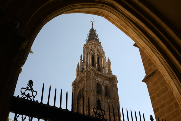 Tower of Toledo Cathedral from the cloister