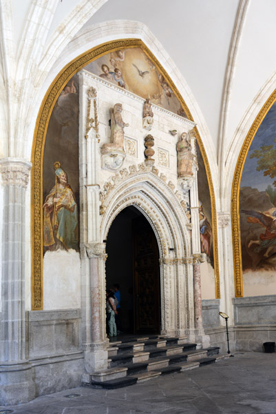 Entrance to the Chapel of San Blas