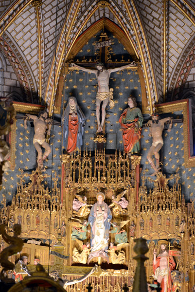 Gothic altarpiece (retable), Toledo Cathedral