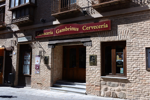 Cervecera Gambrinus, Calle Santo Tome, Toledo